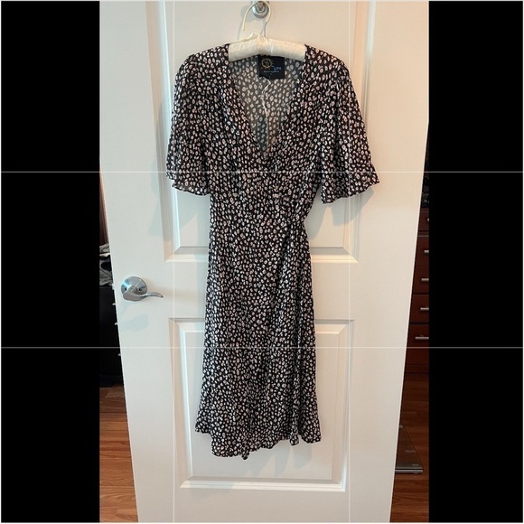 Blue Life Diane Dress Midnight Cheetah Size:S NWT - Picture 1 of 15